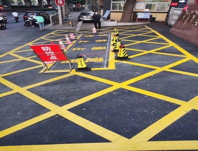 沈阳沈阳厂区划线，园区停车场划线，车库标识标线